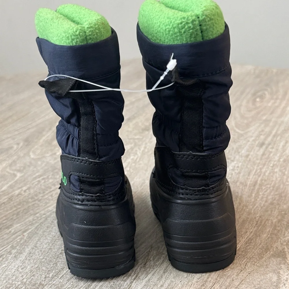 Polo by Ralph Lauren Toddler Boots - Navy and Green